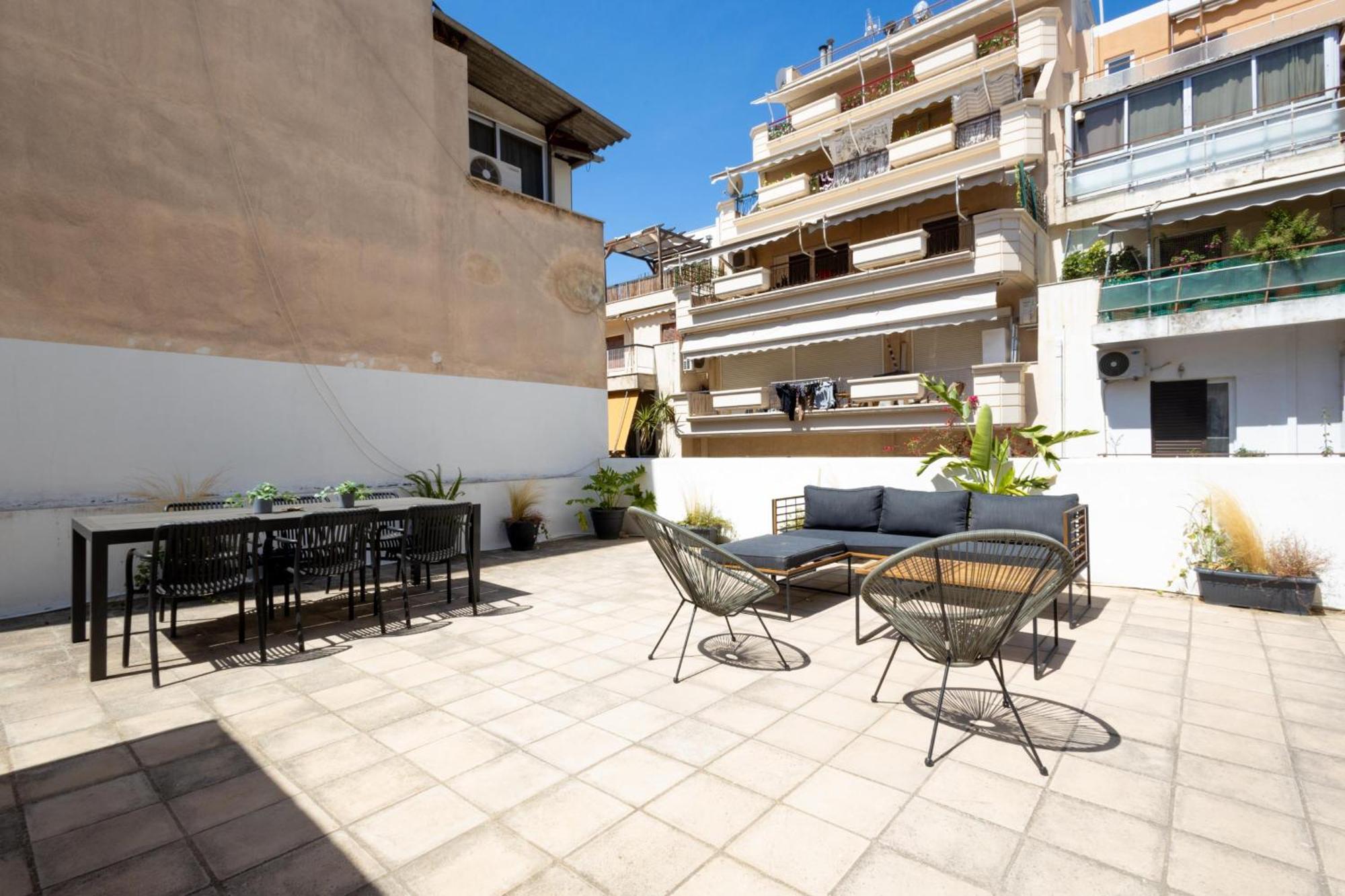 Renovated 5 Bdr House Near Acropolis - New Beds, Terrace & Green Yard Atény Exteriér fotografie